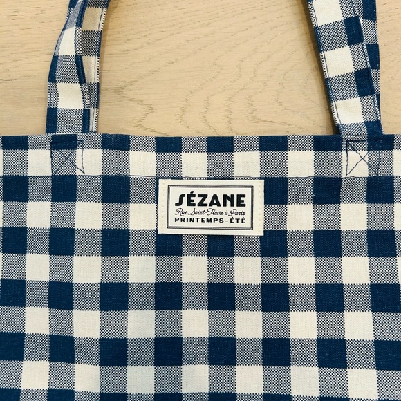 Sezane Tote Bag - Picture 2 of 3